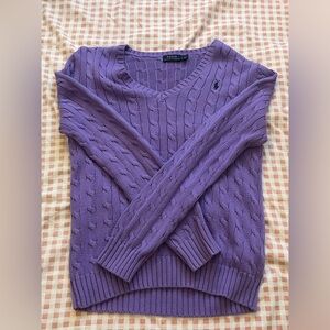 Ralph Lauren purple sweater